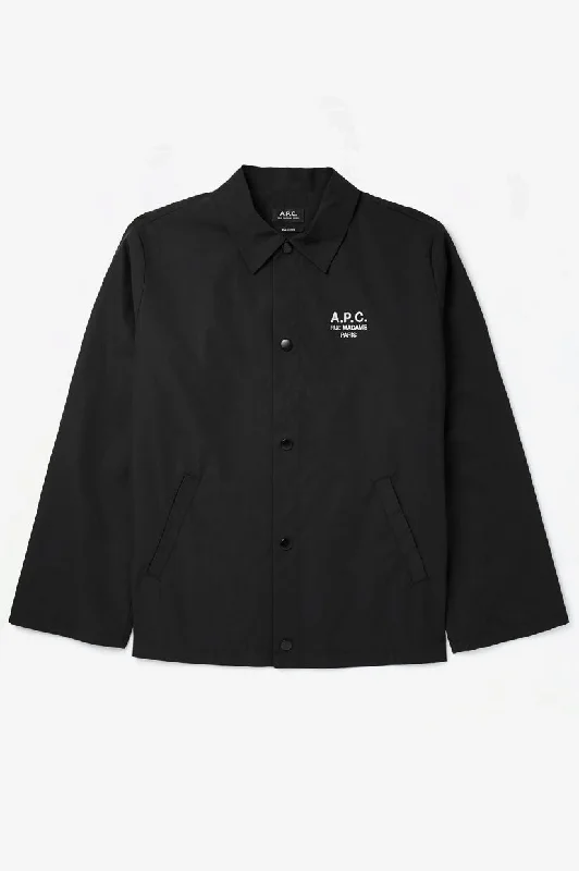 Men's Coats with Modern CutsA.P.C M Regis Jacket - Black