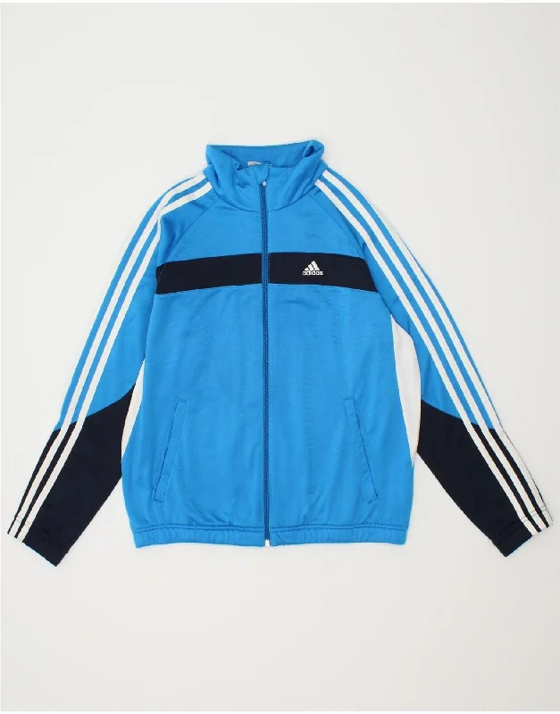 Men's Coats for TravelADIDAS Girls Tracksuit Top Jacket 13-14 Years Blue Colourblock Polyester Men's Coats for TravelADIDAS Girls Tracksuit Top Jacket 13-14 Years Blue Colourblock Polyester
