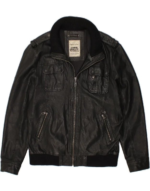 Men's Coats with Belted WaistsANGELO LITRICO Mens Leather Jacket UK 44 2XL Black Leather Men's Coats with Belted WaistsANGELO LITRICO Mens Leather Jacket UK 44 2XL Black Leather