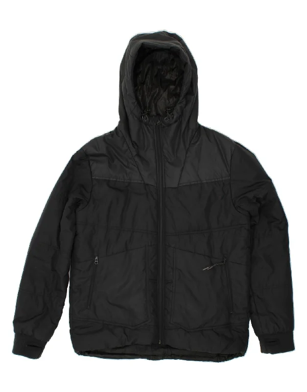Men's Coats for Big and TallBENCH Mens Hooded Padded Jacket UK 38 Medium Black Polyester Men's Coats for Big and TallBENCH Mens Hooded Padded Jacket UK 38 Medium Black Polyester