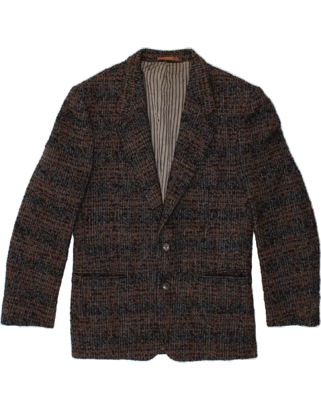 Men's Coats for Everyday WearBIANCHI Mens 2 Button Blazer Jacket IT 48 Medium Brown