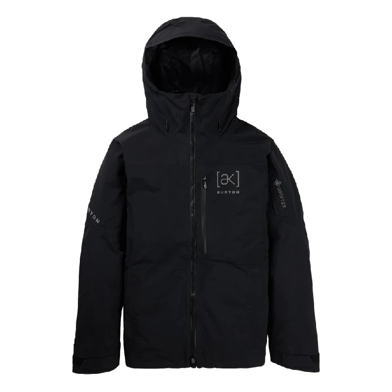 Men's Coats with Wind-Resistant FabricBurton 2025 AK Helitack Stretch Gore-Tex Jacket - True Black