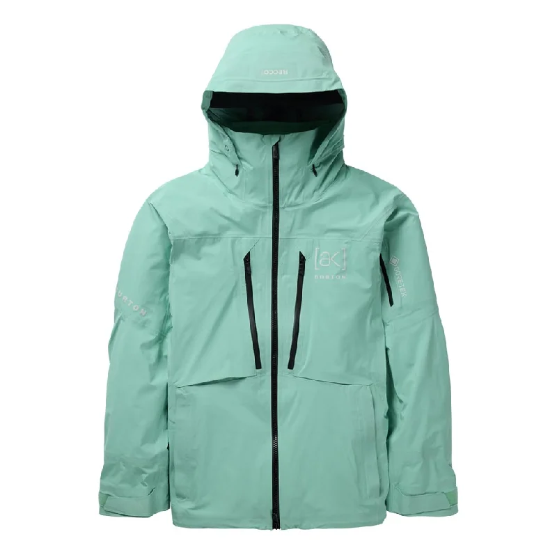 Men's Coats with Adjustable SleevesBurton 2025 AK Hover Stretch Gore-Tex Jacket - Powder Mint Men's Coats with Adjustable SleevesBurton 2025 AK Hover Stretch Gore-Tex Jacket - Powder Mint