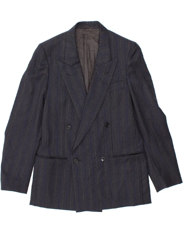 Men's Coats with Water-Repellent FabricCERRUTI 1881 Mens Double Breasted Blazer Jacket IT 48 Medium Navy Blue Men's Coats with Water-Repellent FabricCERRUTI 1881 Mens Double Breasted Blazer Jacket IT 48 Medium Navy Blue