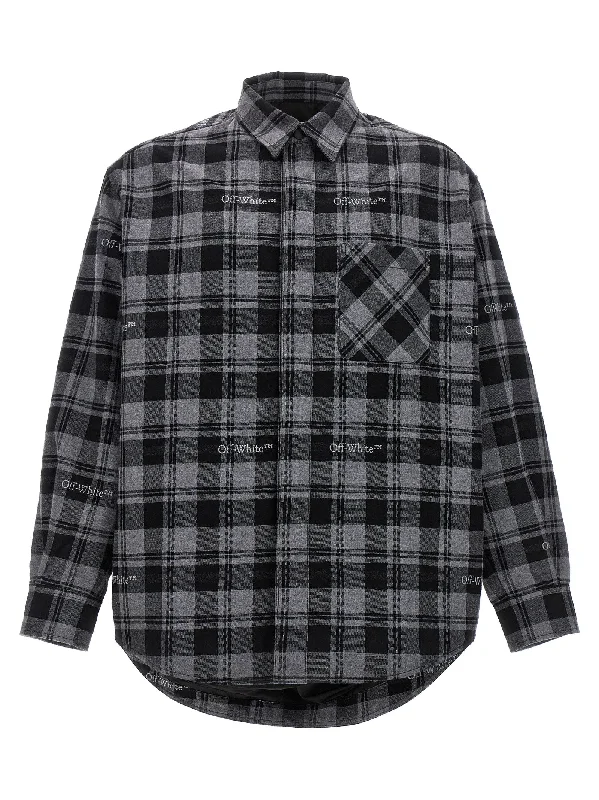 Men's Coats with Quilted LiningCheck Flannel Padded Jacket