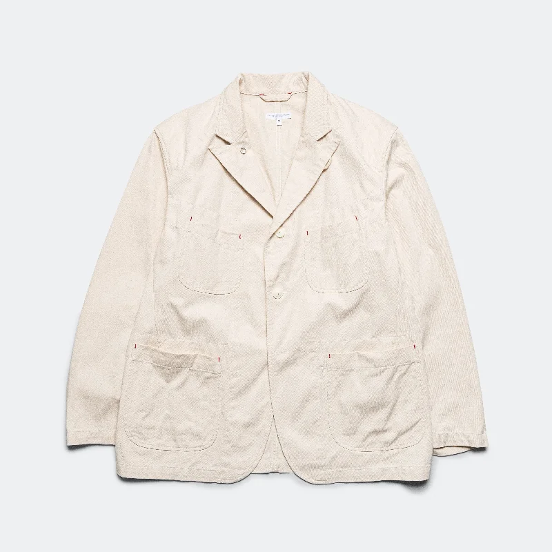 Luxurious Men's Cashmere CoatsBedford Jacket - Natural Chino Twill