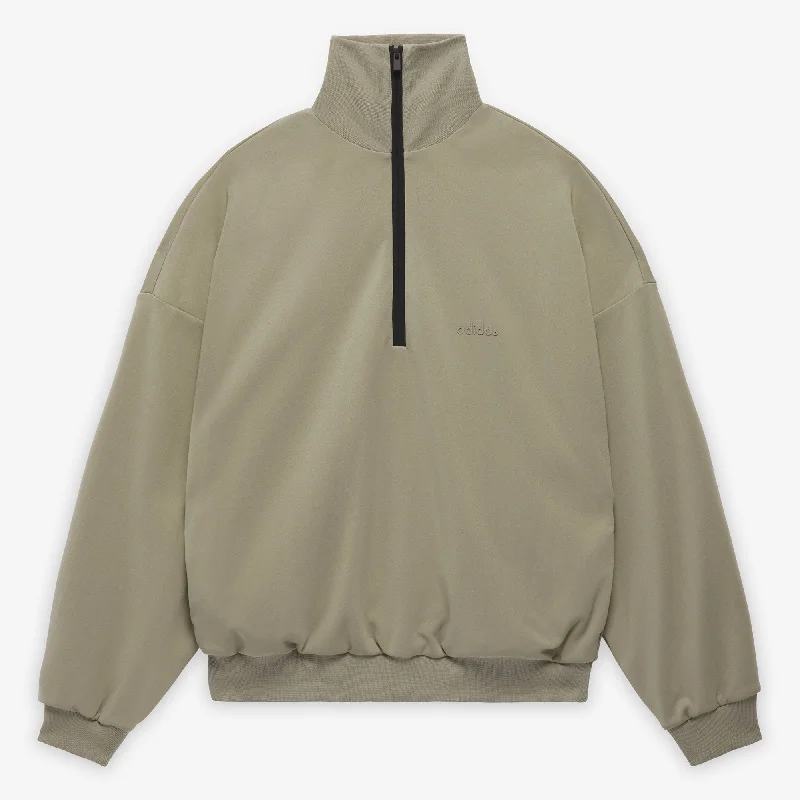 Versatile Men's Pea CoatsHalf Zip Track Jacket