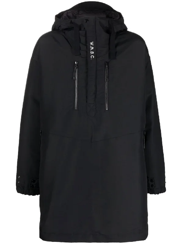 Men's Coats for WalkingHalf Zip-Up Padded Jacket