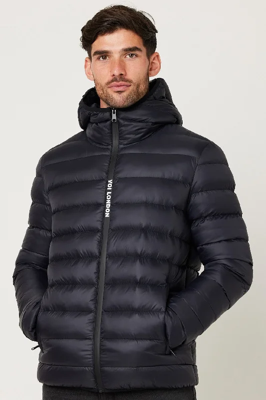 Men's Coats for LayeringHolford Puffer Jacket - Black