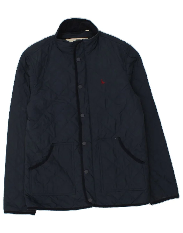 Men's Coats with Relaxed FitsJACK WILLS Mens Quilted Jacket UK 40 Large Navy Blue Polyester Men's Coats with Relaxed FitsJACK WILLS Mens Quilted Jacket UK 40 Large Navy Blue Polyester