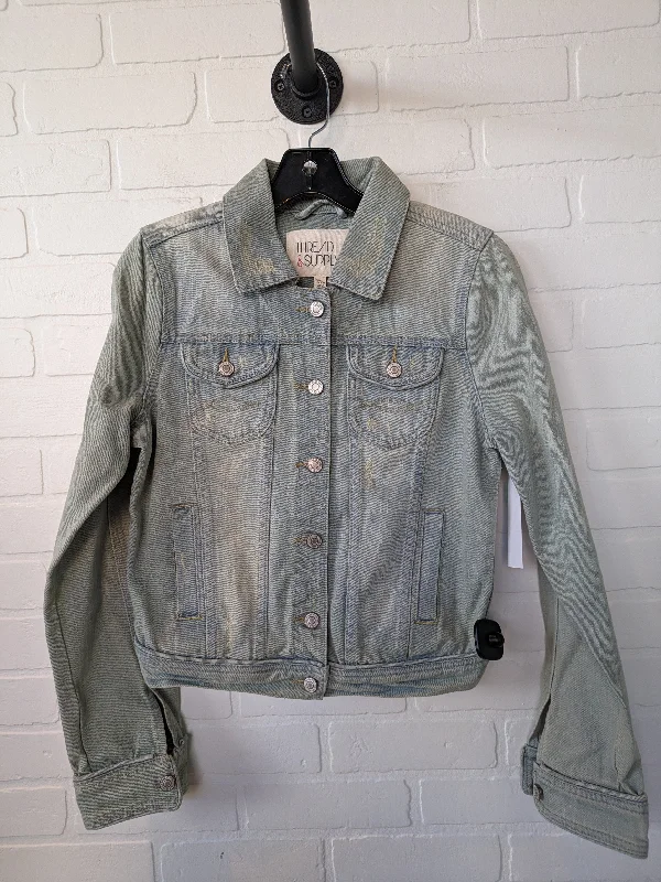 Men's Coats with HoodsJacket Denim By Thread And Supply  Size: L