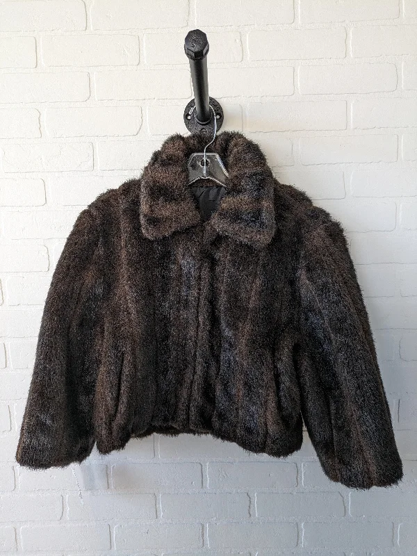 Men's Coats for Formal EventsJacket Faux Fur & Sherpa By Cejon  Size: L