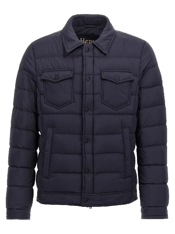 Stylish Men's Biker JacketsLa Denim Down Jacket