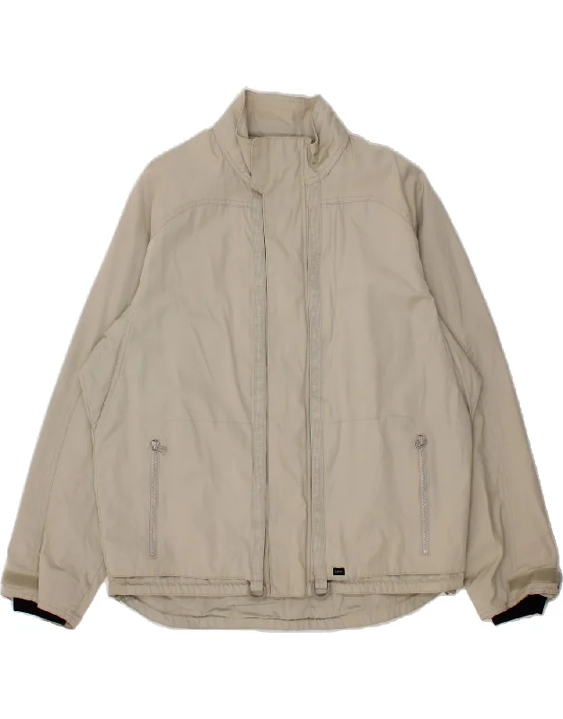 Men's Coats for Cold WeatherLEVI'S Mens Loose Fit Bomber Jacket UK 40 Large Beige Cotton