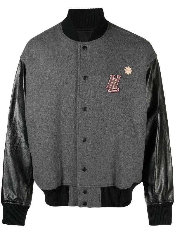 Men's Coats for SnowboardingLogo Varsity Bomber Jacket