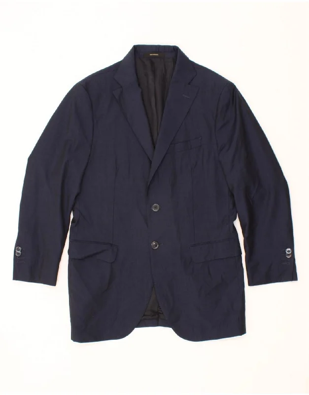 Modern Men's Field JacketsMASSIMO DUTTI Mens 2 Button Blazer Jacket EU 48 Medium Navy Blue Wool Modern Men's Field JacketsMASSIMO DUTTI Mens 2 Button Blazer Jacket EU 48 Medium Navy Blue Wool
