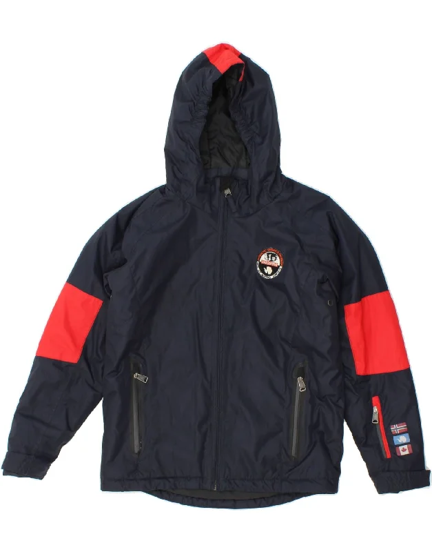 Men's Coats with Snap ButtonsNAPAPIJRI Boys Graphic Hooded Windbreaker Jacket 11-12 Years Navy Blue Men's Coats with Snap ButtonsNAPAPIJRI Boys Graphic Hooded Windbreaker Jacket 11-12 Years Navy Blue