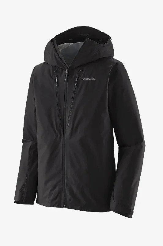Men's Coats with Snap ButtonsPatagonia Triolet Jacket - Black
