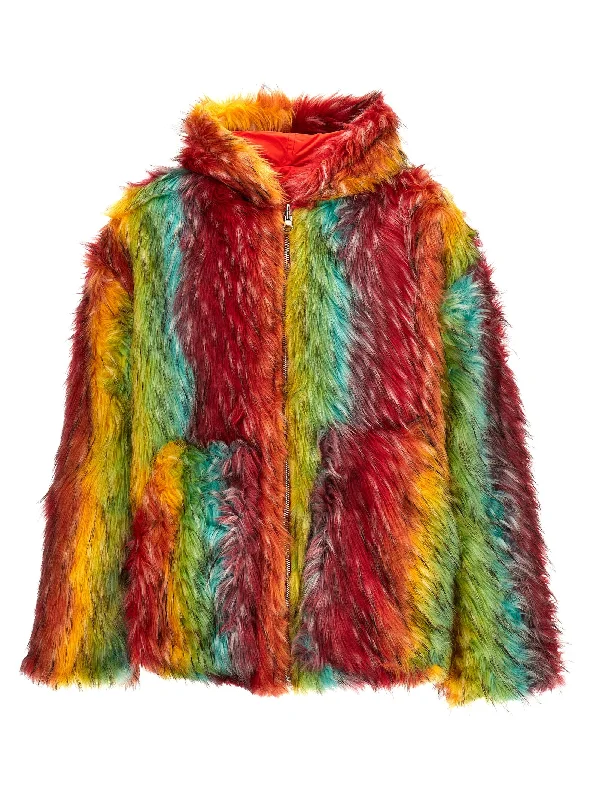 Men's Coats for Winter CampingReversible Hooded Jacket