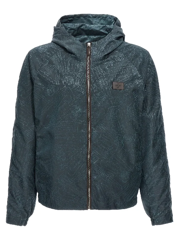 Men's Coats with Inner PocketsScritto Hooded Jacket