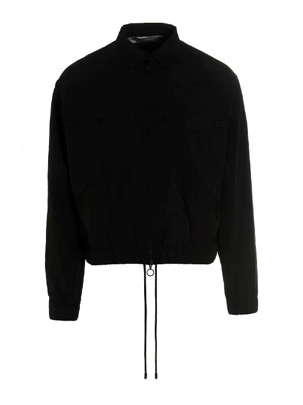 Stylish Men's Biker JacketsTonal Sail Jacket