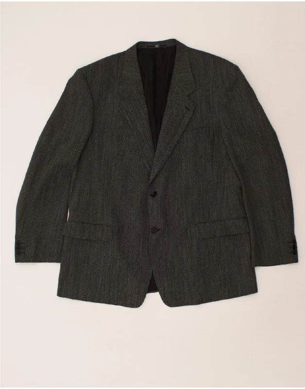 Men's Coats for WorkVALENTINO Mens 2 Button Blazer Jacket IT 50 Large Grey Herringbone Men's Coats for WorkVALENTINO Mens 2 Button Blazer Jacket IT 50 Large Grey Herringbone