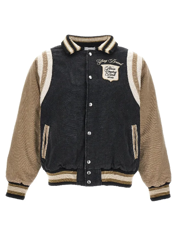 Men's Coats with Quilted LiningWashed Bomber Jacket